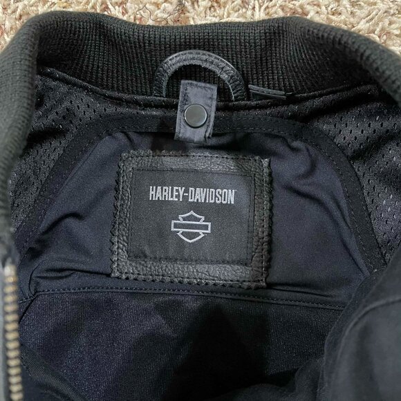 Harley-Davidson® Women's Miss Enthusiast 2.0 Leather 3-in-1 Jacket, Size Large - Picture 10 of 16